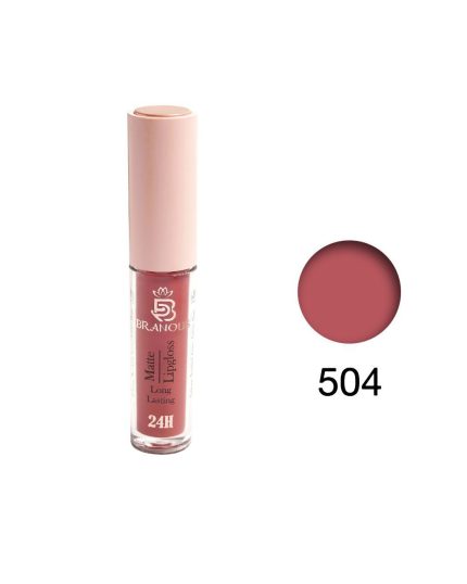 رژلب مایع برانوس کد 504
